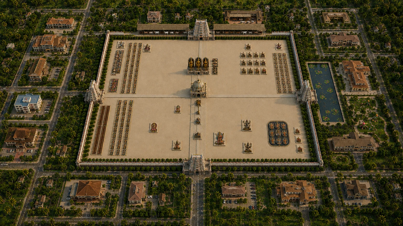 Agama Shastra Masterplan Blueprint