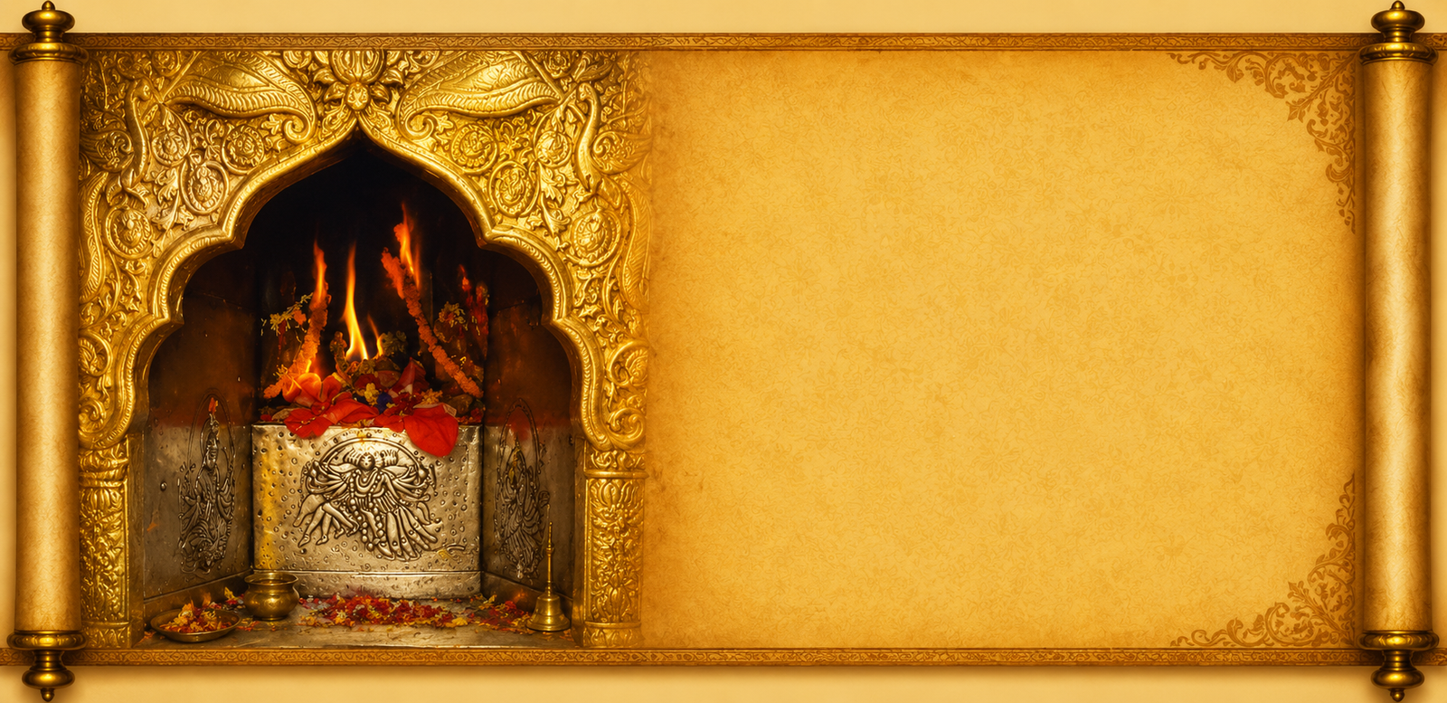 The Sacred Story of Sri Jwalamukhi Background