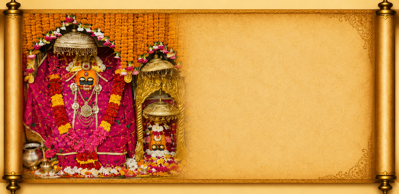 The Sacred Story of Sri Naina Devi Background