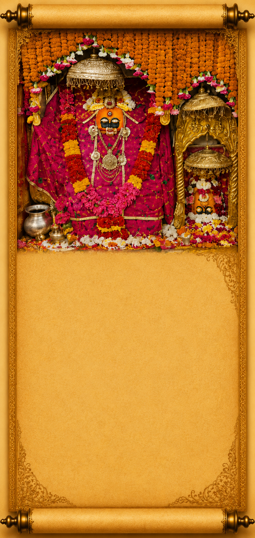 The Sacred Story of Sri Naina Devi Mobile Background