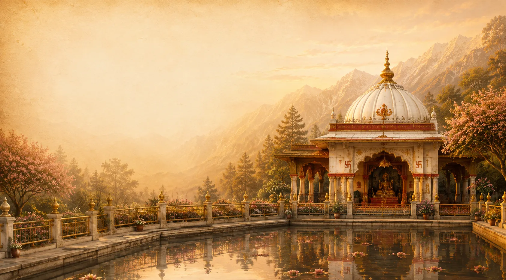 Support The Divine Cause Background