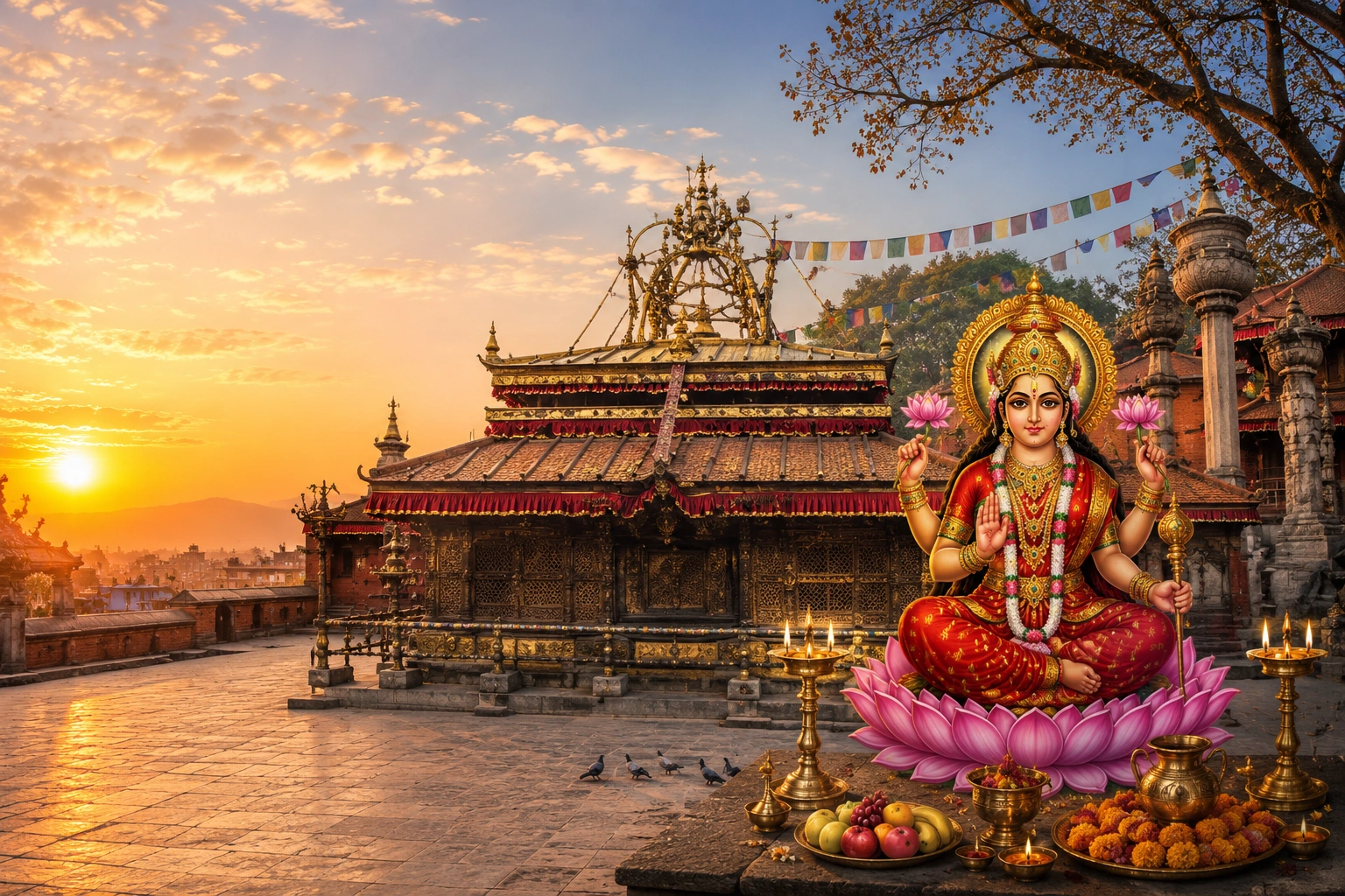 Shri Guhyeshwari Temple Kathmandu Nepal