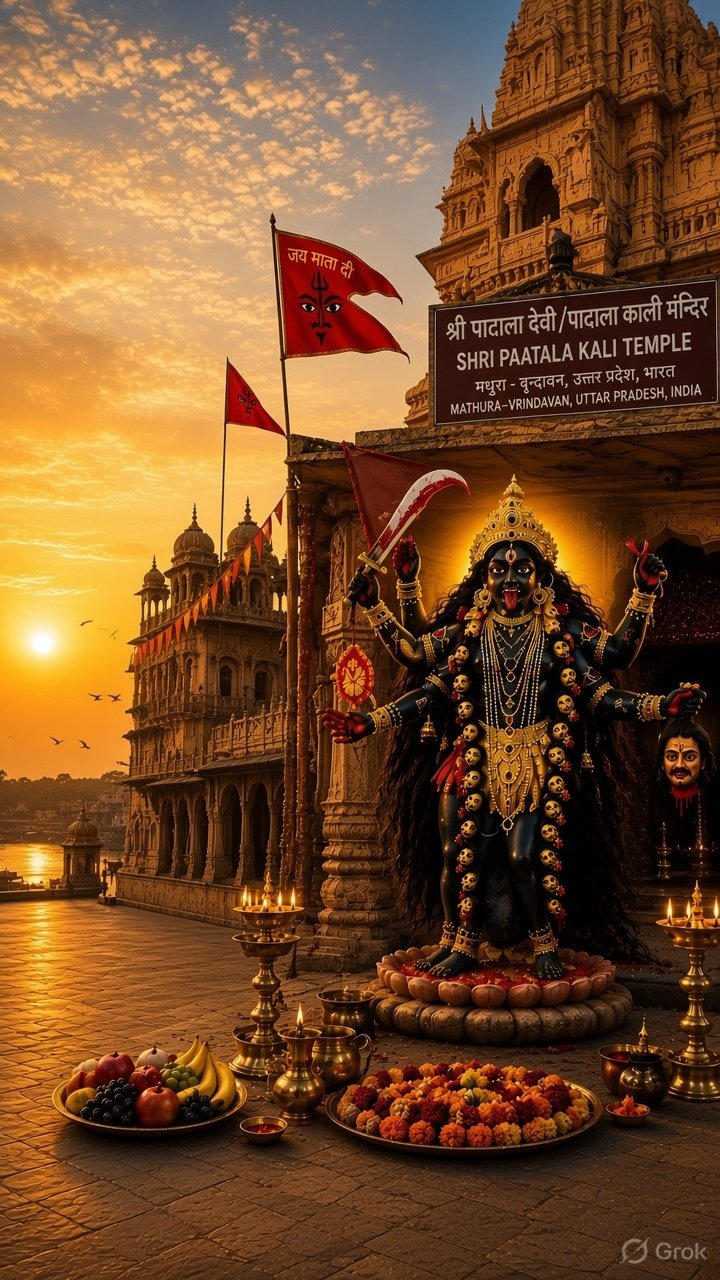 Shri Paatala Kali Mobile Background
